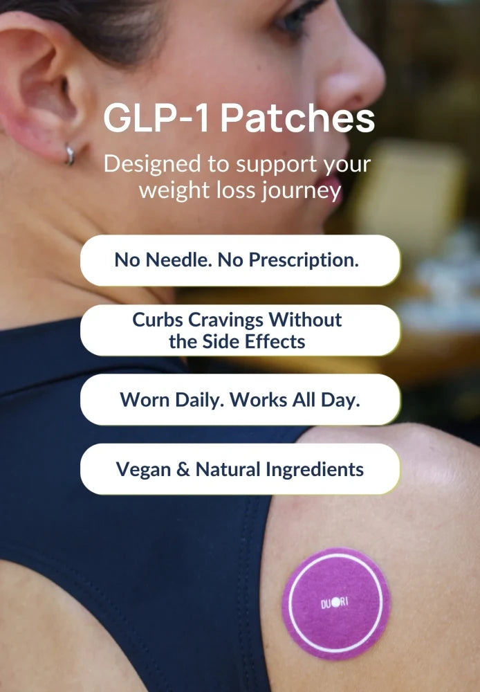 Duori GLP-1 Support Patch – Appetite & Metabolism Support | Daily Wellness Patch