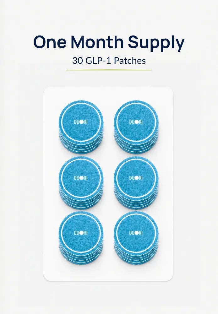 dormorna glp 1 patch Duori GLP-1 Support Patch – Metabolism & Appetite Support