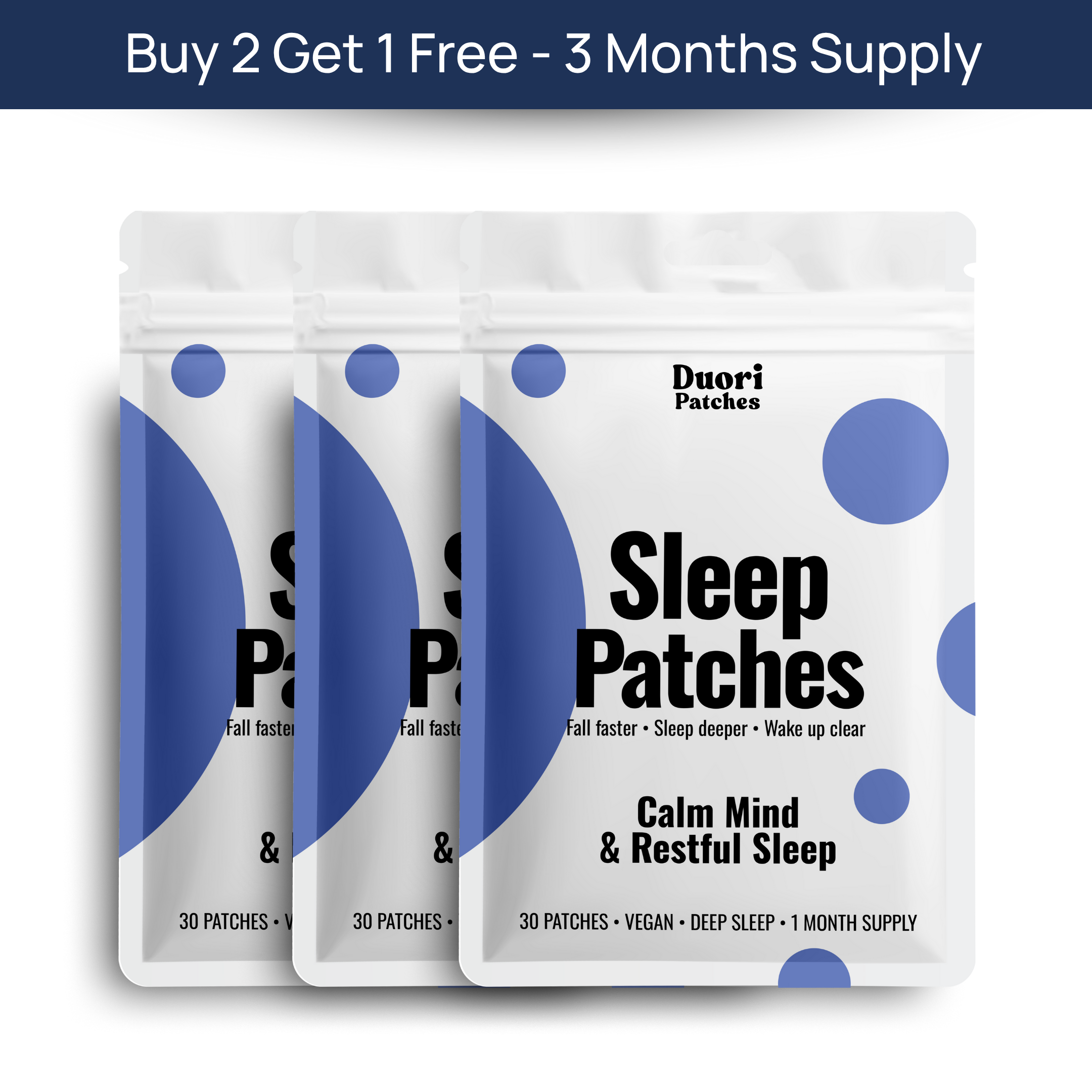 3-Pack Sleep patches