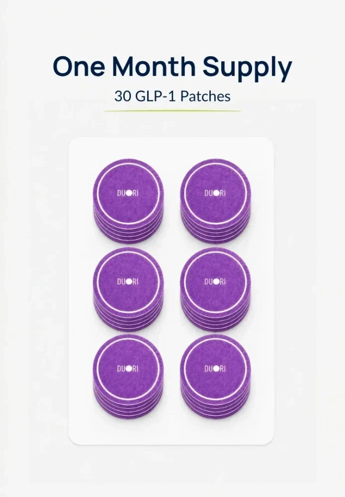 Duori GLP-1 Support Patch – Appetite & Metabolism Support | Daily Wellness Patch