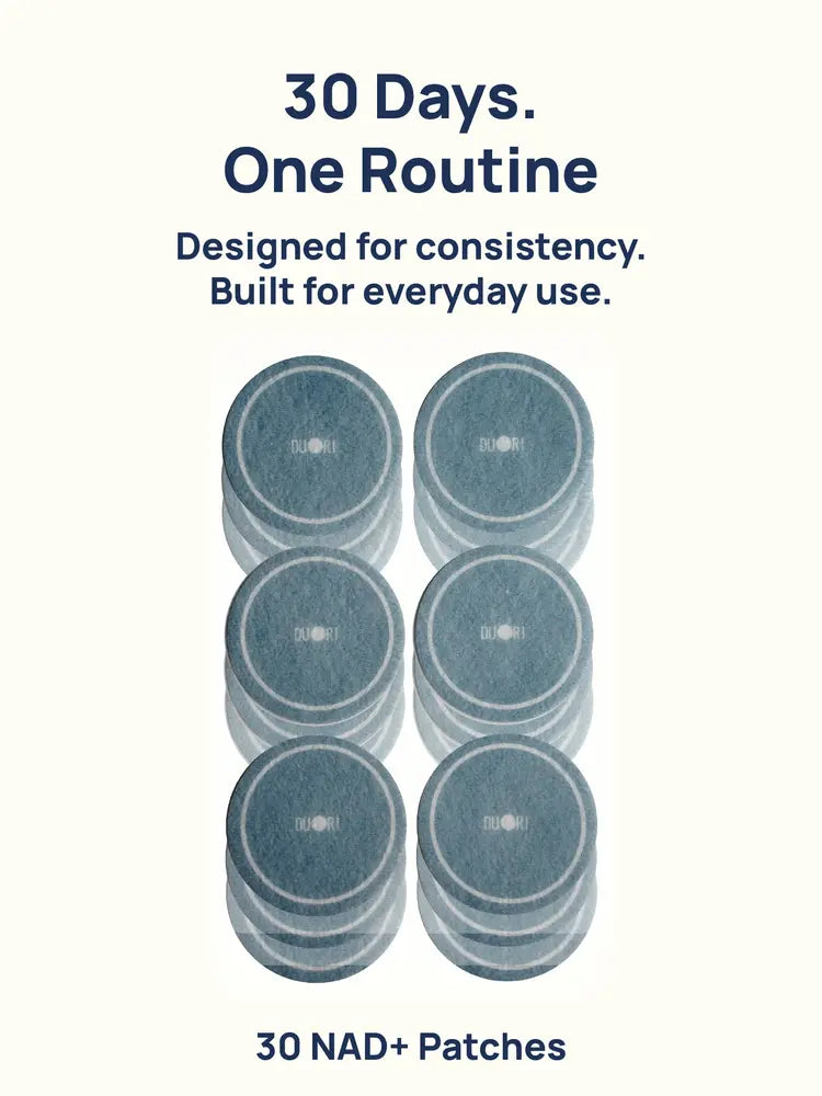 30 nad plus patches for daily routine supporting cellular energy vitality and long term wellness