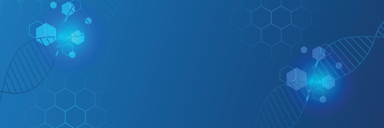 blue image background show dna design